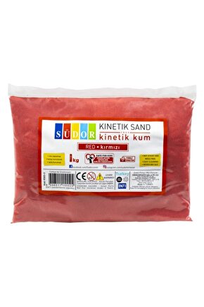 Kinetik Kum Kırmızı 1 Kg