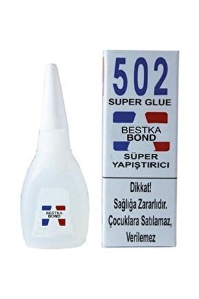 12 Adet 507 & Bestka 502 Japon Yapıştırıcı Super Glue Oy-507 Brüt 20 G