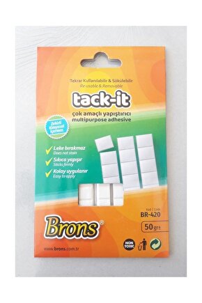 Brons Tack-it Sakız Yapıştırıcı 50 Gr. Br-420