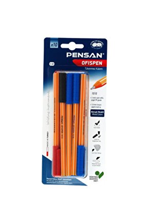 Tükenmez Kalem Office Pen 10 Lu 1010