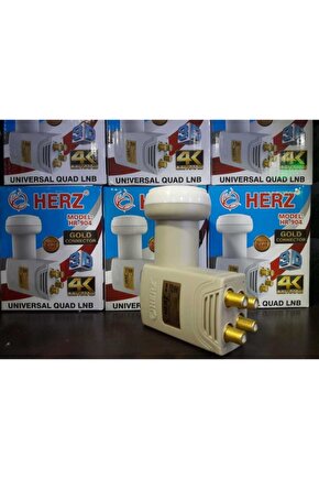 Dörtlü Lnb 4k Uhd Full Hd Tv Gold Tek Çanak Antenden 4 Ayrı Televizyon Izleme