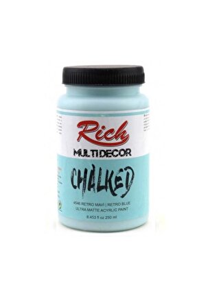 Multi Decor Chalked Akrilik 250ml N:4546 Petrol Mavi