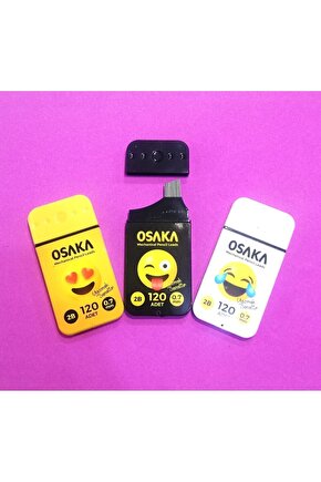 Emojili 120 Li 2b Kalem Ucu 75 Mm 0.7 Mm 3lü Set