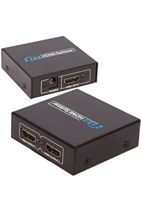 Full Hd 1 Giriş 2 Çıkışlı 3d 4k Destekli Hdmi 1080p Splitter 2 Port Hdmı Splıtter Dağıtıcı