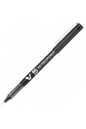 V5 Hi-tecpoint 0,5mm Rolller Kalem N:bx-v5-b