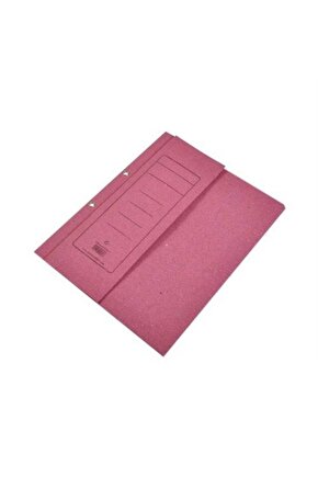 Karton Dosya Yarım Kapak Pembe 50 Li (1 Paket 50 Adet)