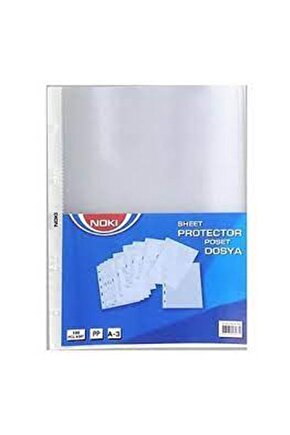 Poşet Dosya A3 Dikey 90 Micron 4836-p