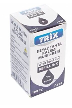 Trix T-839 Mavi Tahta Kalem Mürekkebi 100 Cc