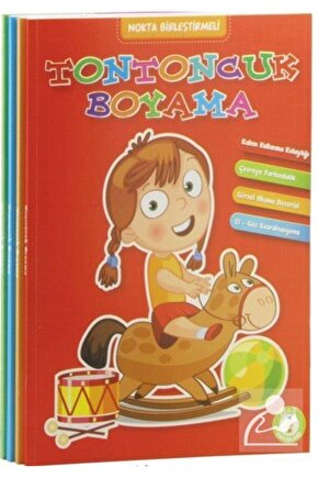 Tomurcuk Boyama (4 Kitap Takım)