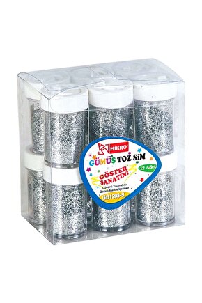 Gg-1208s Toz Sim Gümüş 12 Li (1 Paket 12 Tüp) Bsp