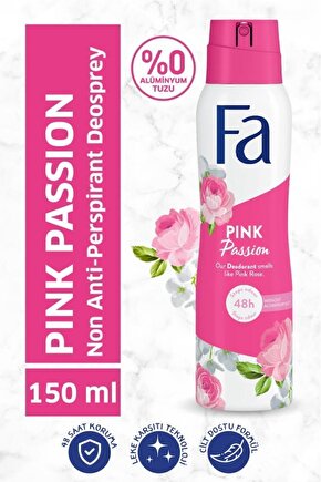 Women Pink Passion - Pembe Gül Deosprey 150 ml