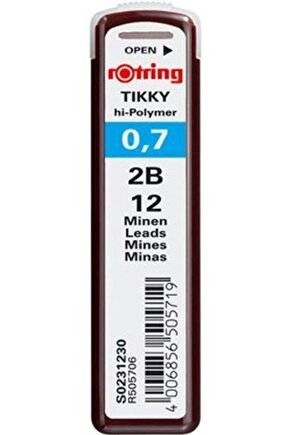 Tikky Hi-polymer Kurşun Kalem Ucu 0.7 mm (2b).