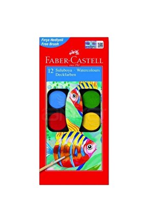 Faber-castell Suluboya 12 Renk