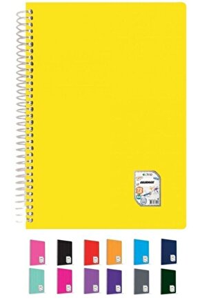 Çınar Colormaxı A4 72 Yp Çizgili Pp Kapak Spiralli Defter 73001