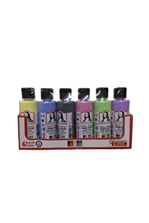 Chalky Pastel Akrilik Boya 6 x 70 ml