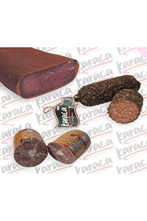 Osmanlı Sucuk 500 Gr Yağsız Sırt Pastırma 500 Gr Blok Dana Kavurma 500 Gr