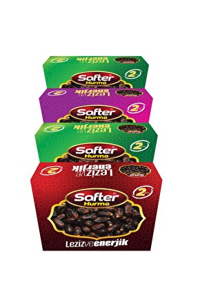 Sayer Doğal Hurma, 2 kg. x 4 Paket