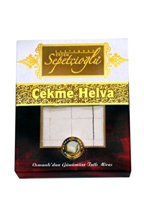 120 Gr. Erdem Sade Çekme Helva (küçük Dilim Vakumlu)