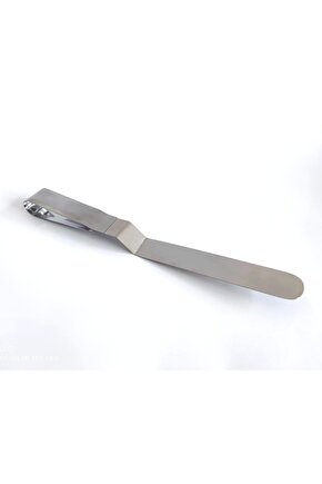 Narkalıp Metal Saplı Orta Boy Eğik Pasta Sıvama Spatula 20cm