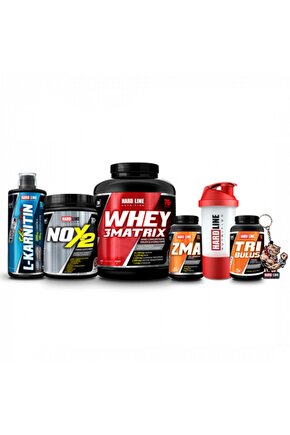 Whey 3matrix 2300 gr Çikolata Nox 2 Thermo L-karnitin 1000 ml Karpuz Tribulus Zma