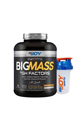 Bigmass Gh Factors Mass Gainer 3 Kg Çikolatalı Karbonhidrat Tozu High Carbonhidrate&protein&vitamins