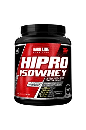 Hipro Isowhey 908 gr Çikolata Çikolatalı Şekersiz Izole Protein Tozu