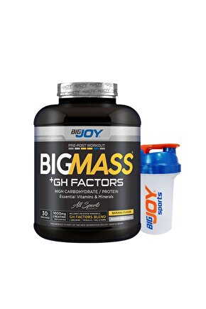 Bigmass Gh Factors Karbonhidrat Tozu 3000 gr - Muz Aromalı