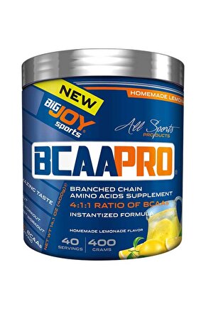 Bcaapro Bcaa Ev Limonatası Aroma 400gr 4:1:1 40 Servis Amino Asit