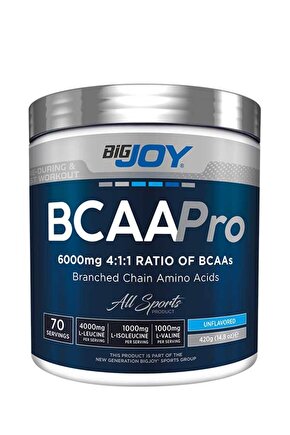 Bcaapro Bcaa Aromasız 420 G 4:1:1 70 Servis Amino Asit