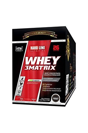 Whey 3matrix Protein Tozu 780 gr 26 Şase - Muz Aromalı