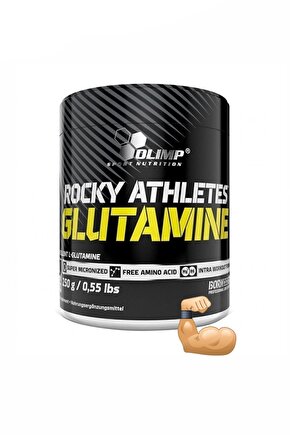 Rocky Athletes Glutamine 250 Gr Glutamin B6 Vitamini Enerji Güç Performans