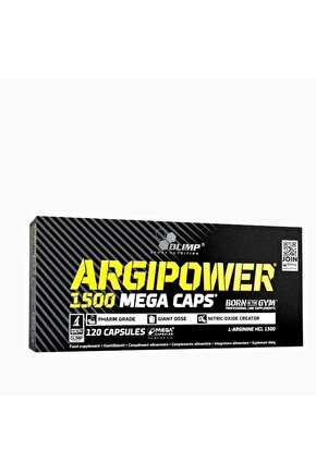 Argıpower Mega Caps 120 Capsules