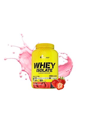 Pure Whey Isolate 1800 gr Çilek Aromalı Izole Protein Tozu