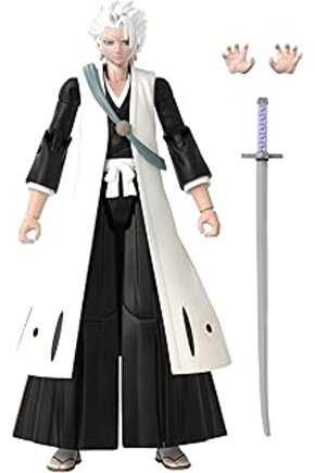 Bandai 16 Cm Toshiro Hitsugaya Poz Verilebilir Figür, Anime Heroes Bleach Serisi