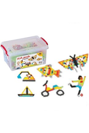 Çiçek Puzzle Küçük Boy 250 Parça