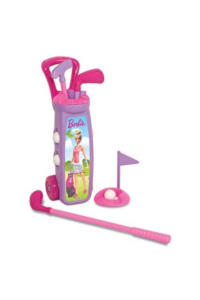 Barbie Golf Arabası - Golf Seti - Spor Oyuncakları - Bahçe Oyuncakları - Golf Oyuncakları