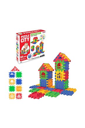 Puzzle City 64 Parça 03702