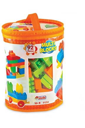 Tik Tak Puzzle Eğitici Şekiller 250 Parça-multi Bloklar 92 Parça Kn-198