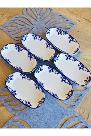 Yasemin Model 6lı Oval Kahvaltılık