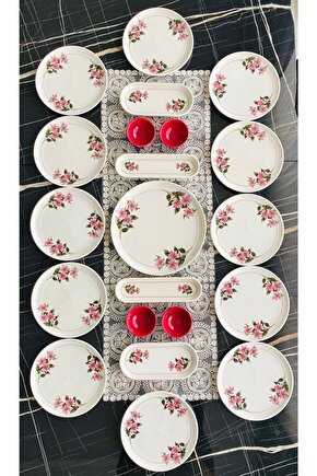 Snowdrop 12 Kişilik 21 Parça Kahvaltı Takımı