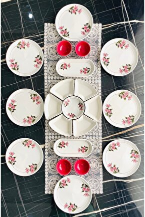 Snowdrop 8 Kişilik 21 Parça Kahvaltı Takımı