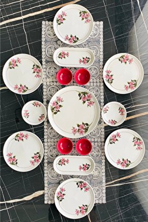 Snowdrop 6 Kişilik 15 Parça Kahvaltı Takımı