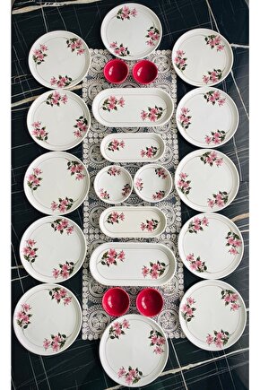 Snowdrop 12 Kişilik 22 Parça Kahvaltı Takımı