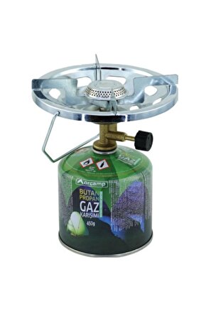 PRO SİBOPLU KAMP OCAK+450 GR TÜP (K-500-450)