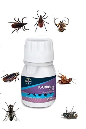 K-othrıne Sc 50 ml Haşere Ilacı Karınca - Böcek- Sinek- Hamamböceği Ilacı