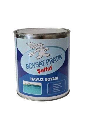 Pratik Tek Komponentli Solvent Bazlı Şeffaf Havuz Boyası 2 Kg