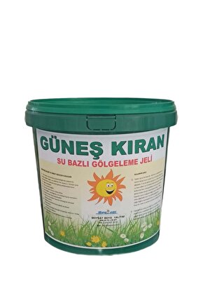 Güneş Kıran Su Bazlı Naylon Çürütmez Sera Gölge Jeli 15 Kg