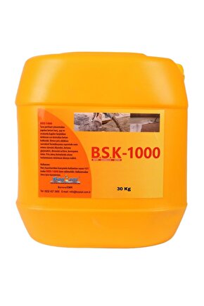 B.s.k-1000 Sızdırmaz Beton Katkısı 30 Kg