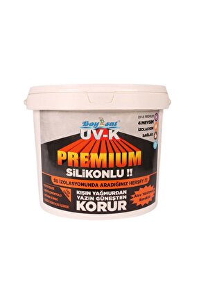 Uv-k Premium Silikonlu Su Izolasyon Boyası 1 Kg.