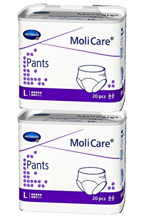 Molicare Pants Emici Külot 8 Damla Large 20li 2 Paket 40 Adet